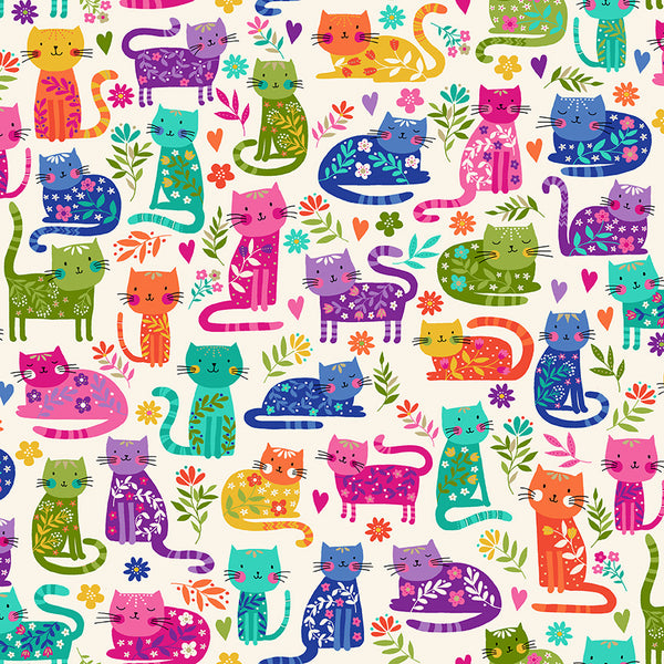 Katie's Cats by Makower UK