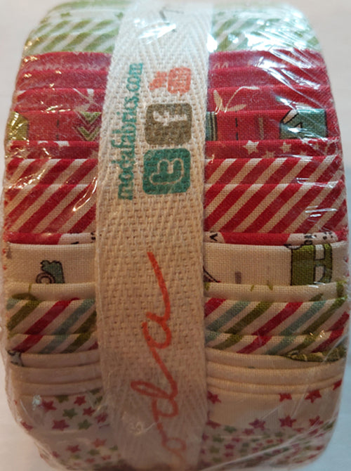 Moda Holly's Tree Farm Jelly Roll by Sweetwater