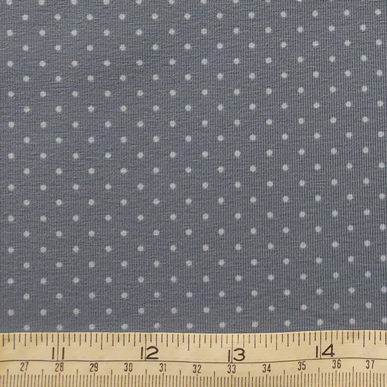 Jersey Fabric Spot on Blue Background