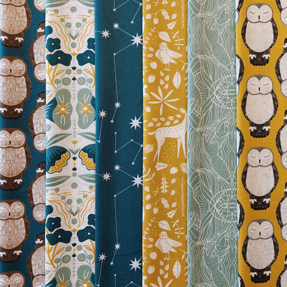 Nocturnal by Gingiber 6 Fat Quarter Pack