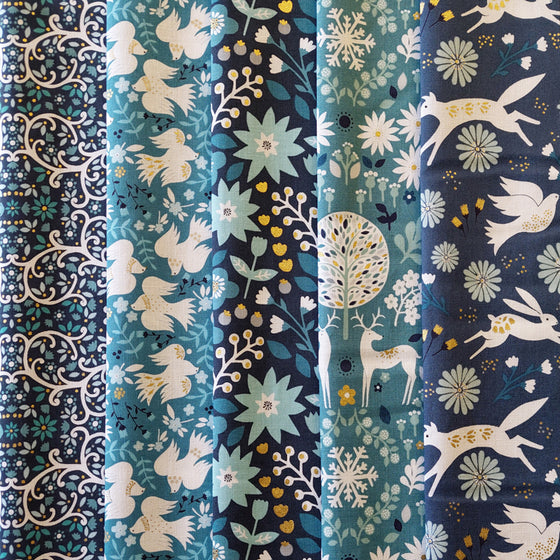 Starlit Hollow from Dashwood Studio 5 Fat Quarter Pack