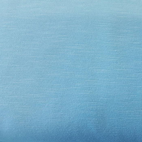 Jersey Fabric Plain Turquoise - The Fabric Bee