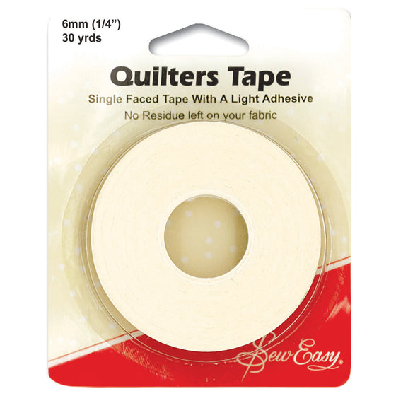 Sew Easy Quilter's Tape 6mm x 27.5m (1/4" x 30yds) ER394 - The Fabric Bee