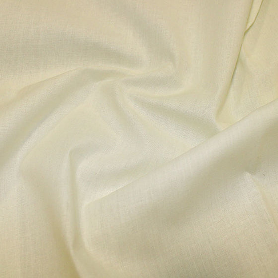 Cream - 100% Cotton BUDGET Backing Fabric 238cm/94" Wide