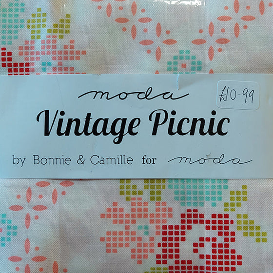charm squares vintage picnic