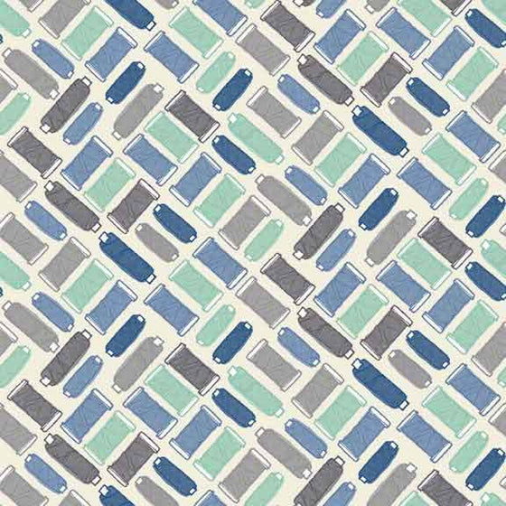 Makower UK Handmade 1889/B F6171 - The Fabric Bee