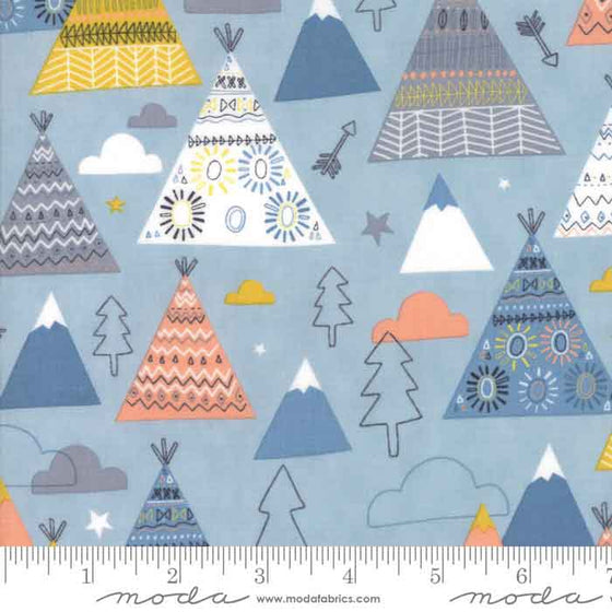 Moda Wild and Free by Abi Hall 35312 15 F6342 - The Fabric Bee