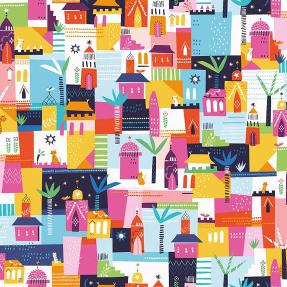 Dashwood Studio Silk Roads 1825 Vibrant City F6957