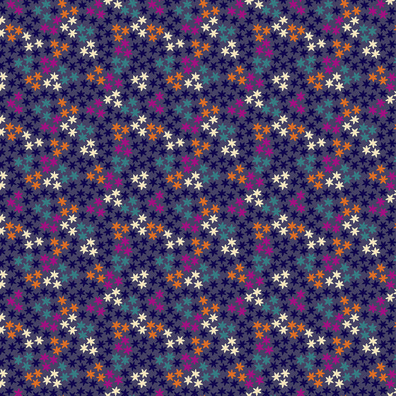 Henna from Makower UK 2394/L Star Lilac F7154