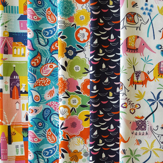 Silk Roads from Dashwood Studio 5 Fat Quarter Pack