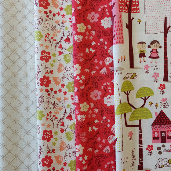 Just Another Walk in the Woods 4 Fat Quarter Pack by Stacy Iest Hsu