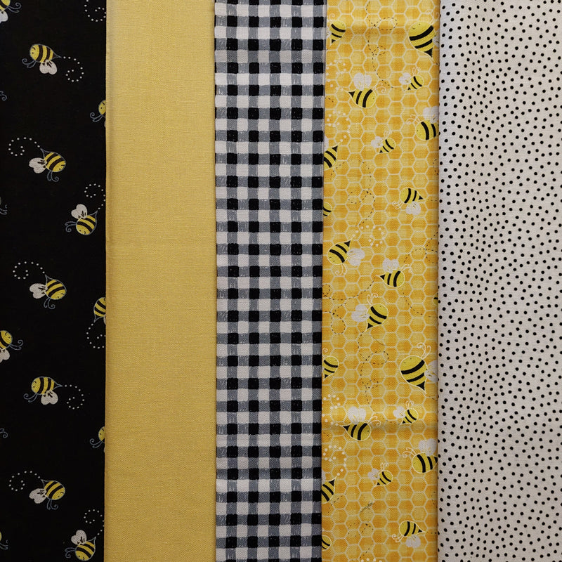 Bee 5 Fat Quarter Pack A