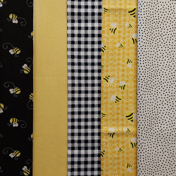 Bee 5 Fat Quarter Pack A
