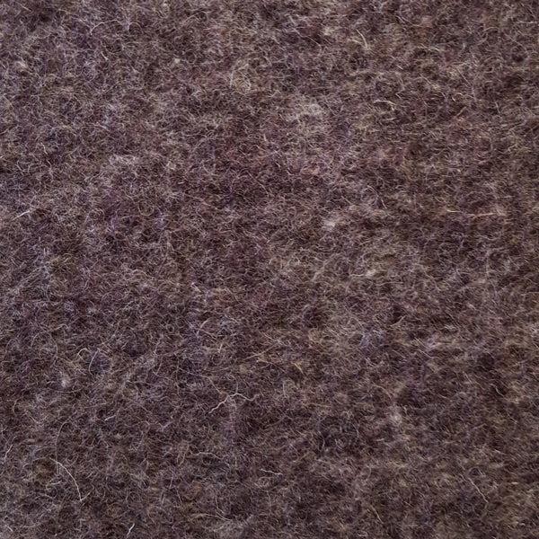 Boiled Wool Blend Fabric  Dusky Mauve