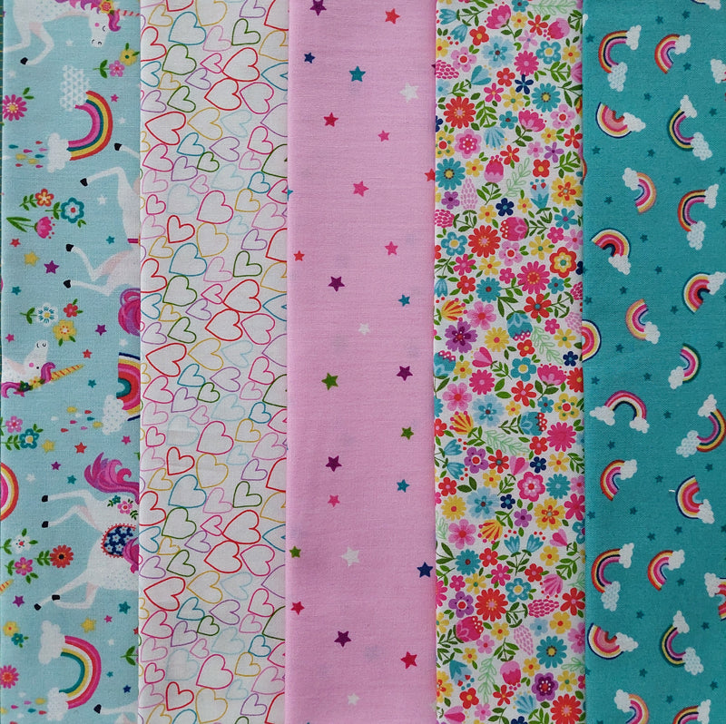 Daydream by Makower UK 5 Fat Quarter Pack A