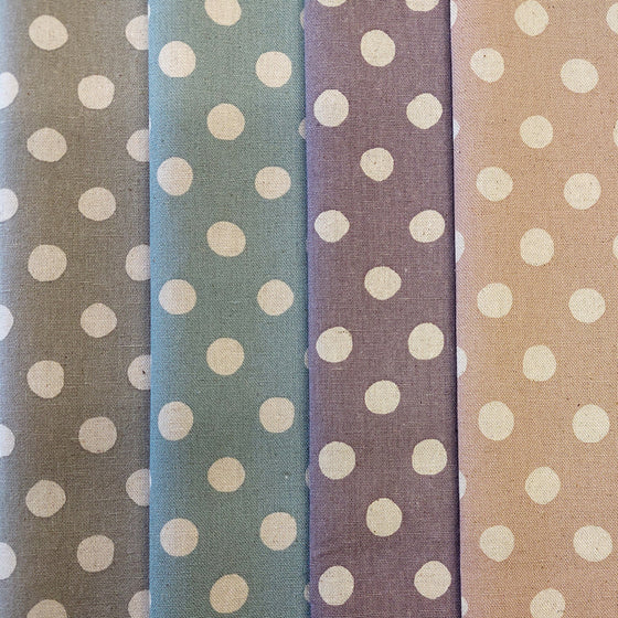 Cotton/Flax Spot Fat Quarter Pack