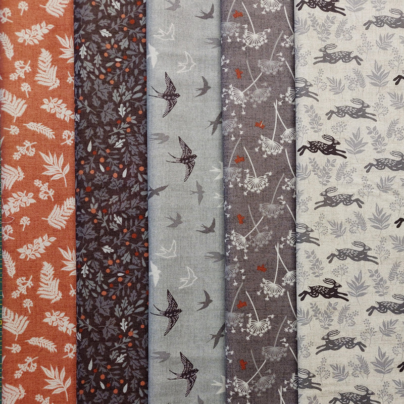 Hedgerow by Makower UK 5 Fat Quarter Pack