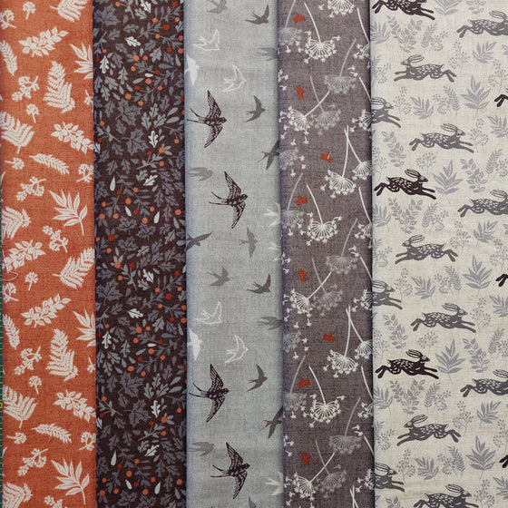 Hedgerow by Makower UK 5 Fat Quarter Pack