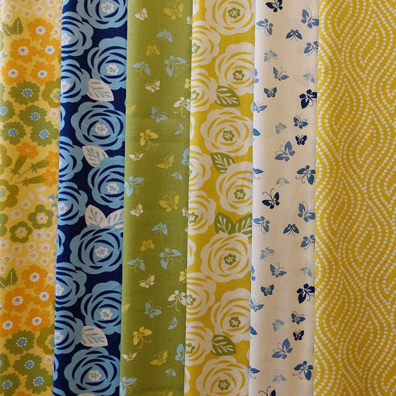 Moda Lazy Days 6 Fat Quarter Pack