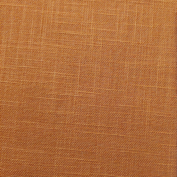 Linen Fabric Burnt Orange  88630 D1-12