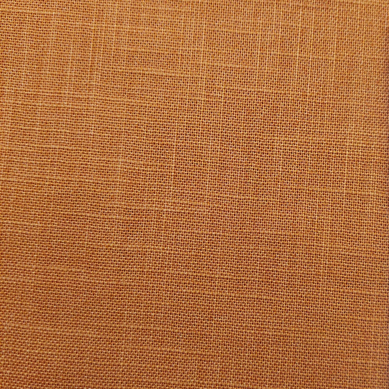 Linen Fabric burnt Orange