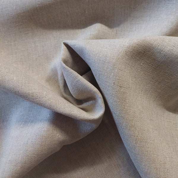 Linen Blend Fabric Natural