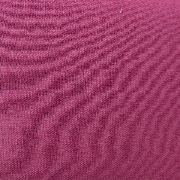Linen Blend Fabric Magenta
