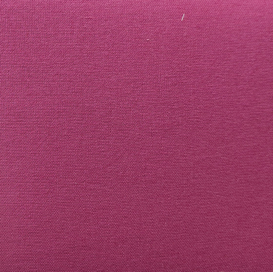 Linen Blend Fabric Magenta