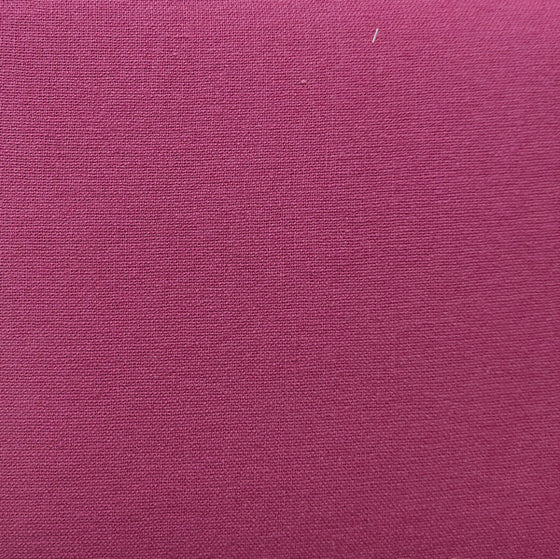 Linen Blend Fabric Magenta