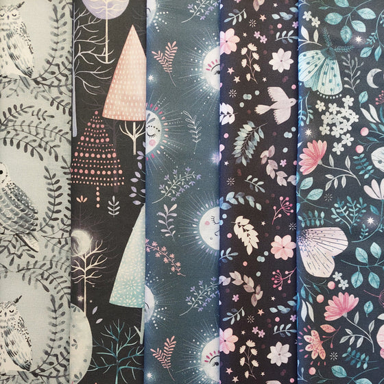 Nightfall from Dashwood Studio 5 Fat Quarter Pack