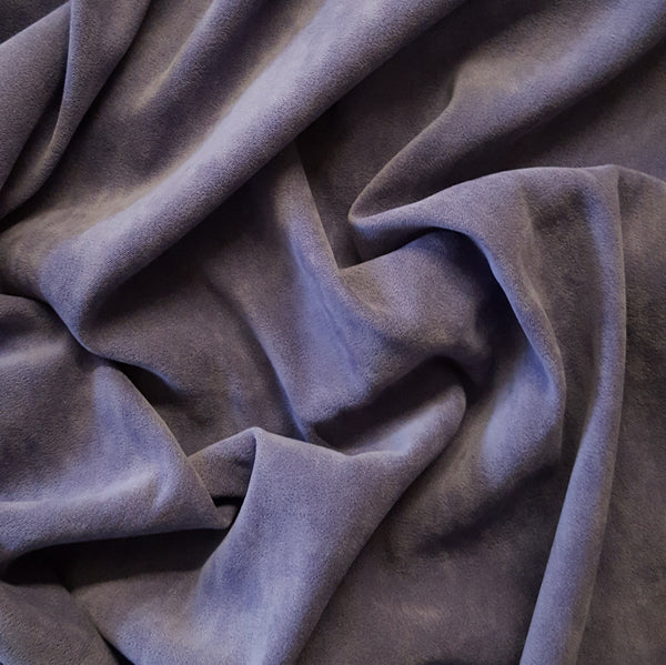 Polyester/Spandex Suede Fabric Mauve  LAST REMNANT 200cm x 110cm
