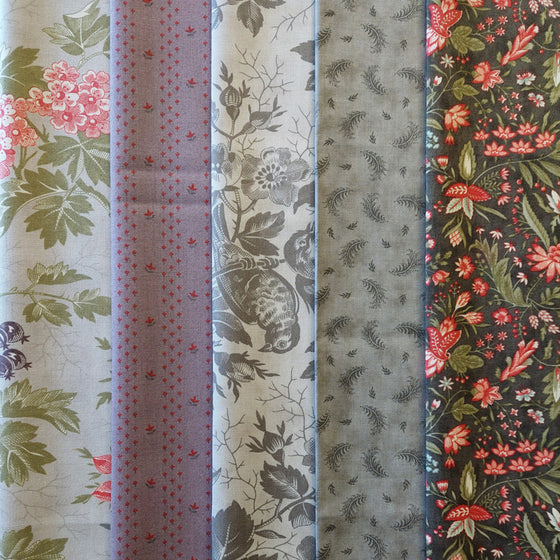 Quill 5  Fat Quarter Pack LAST PACK