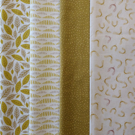 Woodland 4 Fat Quarter Pack A