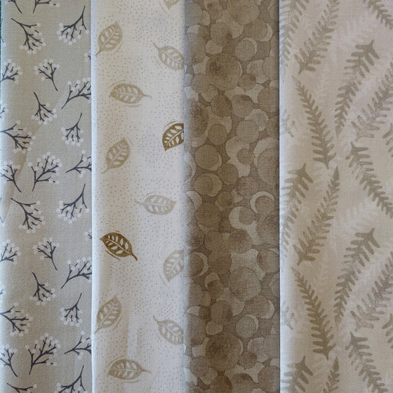 Woodland 4 Fat Quarter Pack B