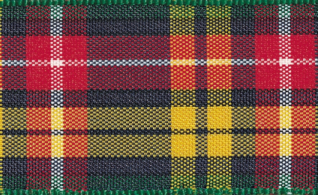 Tartan Ribbon Buchanan - The Fabric Bee
