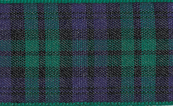 Tartan Ribbon Black Watch - The Fabric Bee
