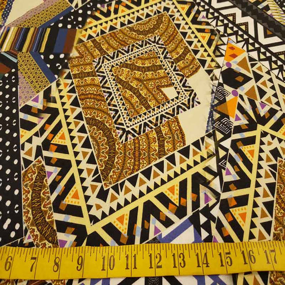 Jersey Fabric Abstract 8045 T70 - The Fabric Bee