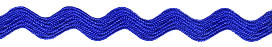 Ric Rac Braid Royal - The Fabric Bee