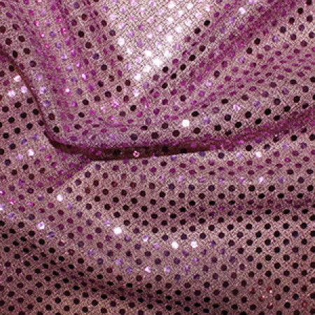 Sequin Knit Fabric Lilac C1778 - The Fabric Bee