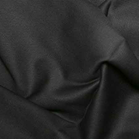 Cotton Drill Black - The Fabric Bee