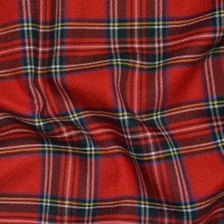 Tartan Red C3594 - The Fabric Bee