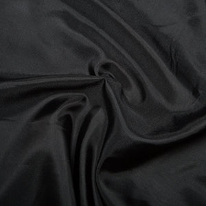 Anti-Static Polyester Dress Lining Monaco - Black