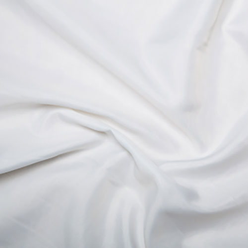Anti-Static Polyester Dress Lining Monaco - White