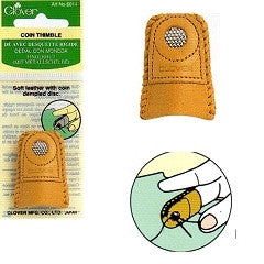 Leather Coin Thimble 6014 - The Fabric Bee