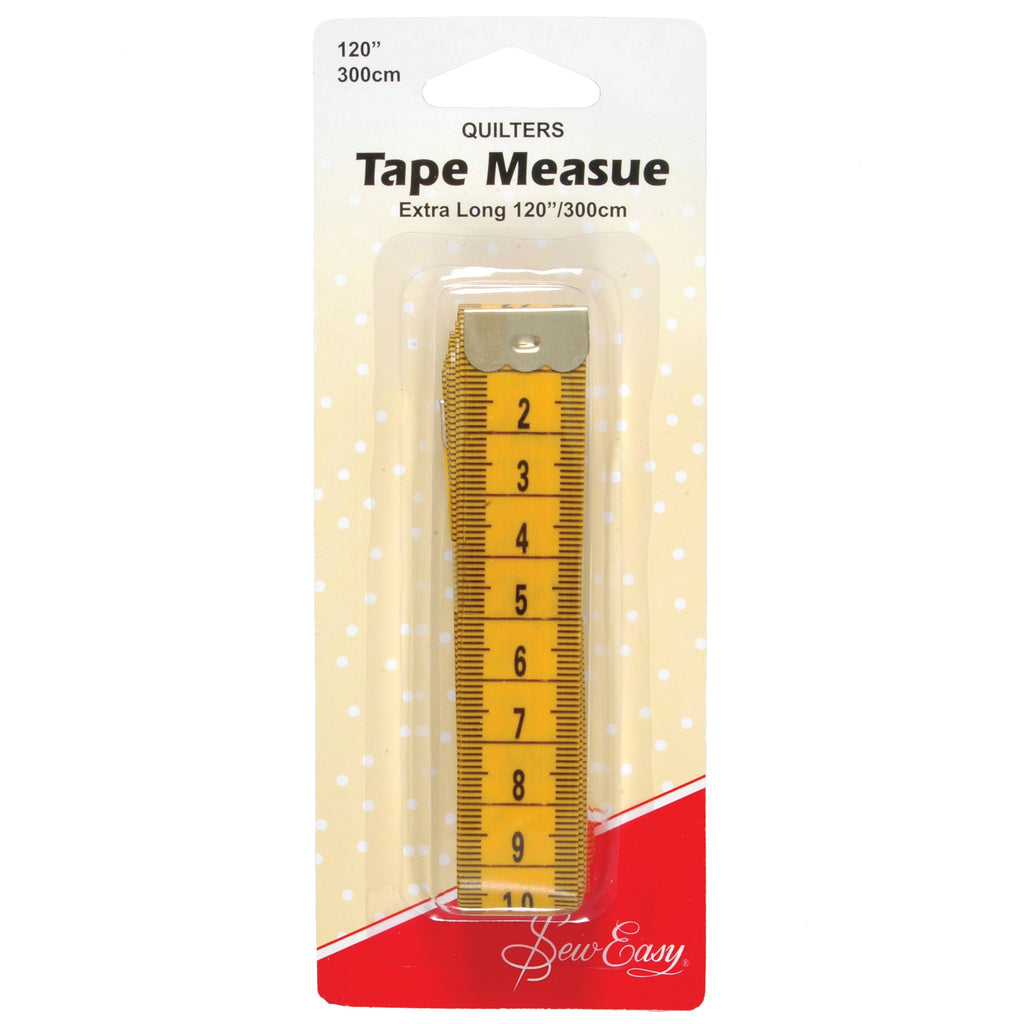 Quilters Tape Measure: 300cm (120") ER306 - The Fabric Bee