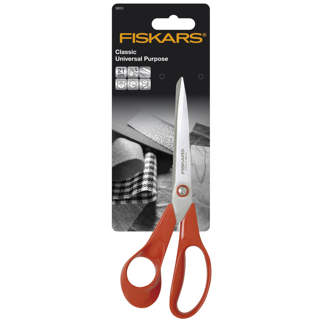Fiskars Classic Left Handed General Purpose Scissor F9850 - The Fabric Bee