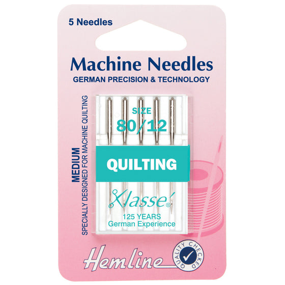 Klasse Sewing Machine Needles - Quilting H106.80 - The Fabric Bee