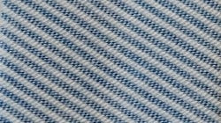 Bias Binding Polyester/Cotton 18mm Blue/White Diagonal