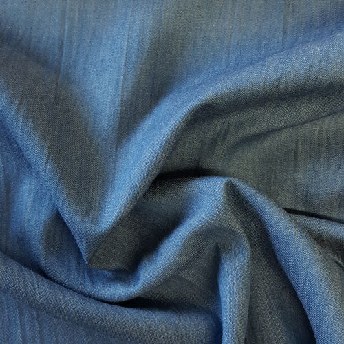 Cotton Denim Medium Blue 4oz/130gsm