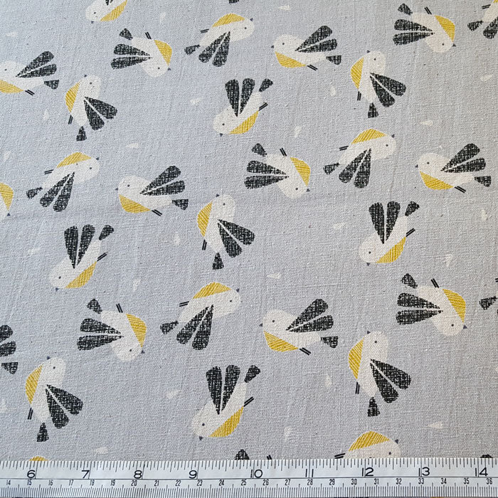 Dashwood Nest Cotton/Linen Canvas - The Fabric Bee